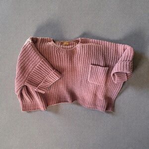 POL Dusty Pink Knit Sweater